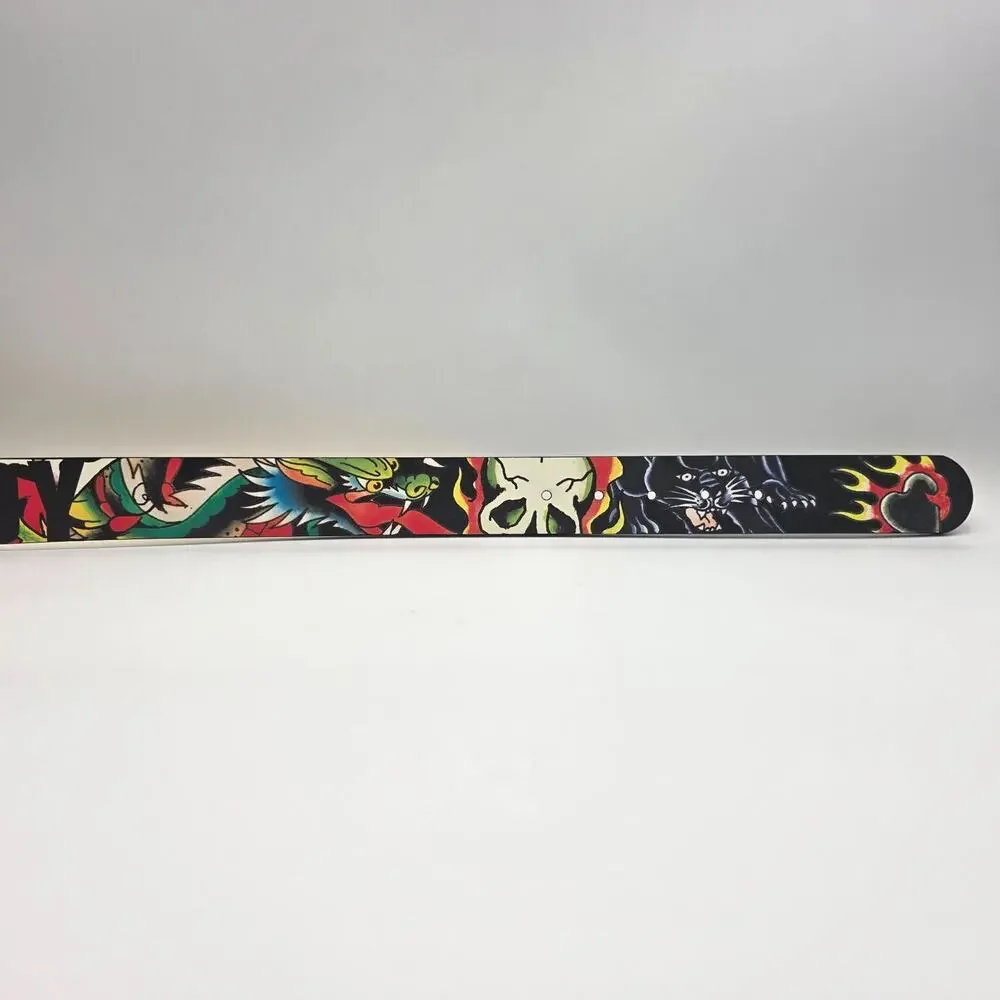 Ed Hardy For The World Men's Size 32 Reversible Belt New